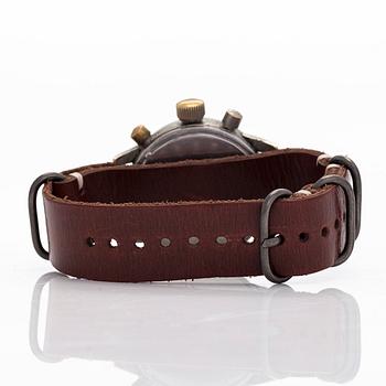 Tutima Glashütte, “WWII Pilot's watch”, kronografi, rannekello, 39 mm.