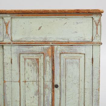 A painted pine sideboard, circa 1900.