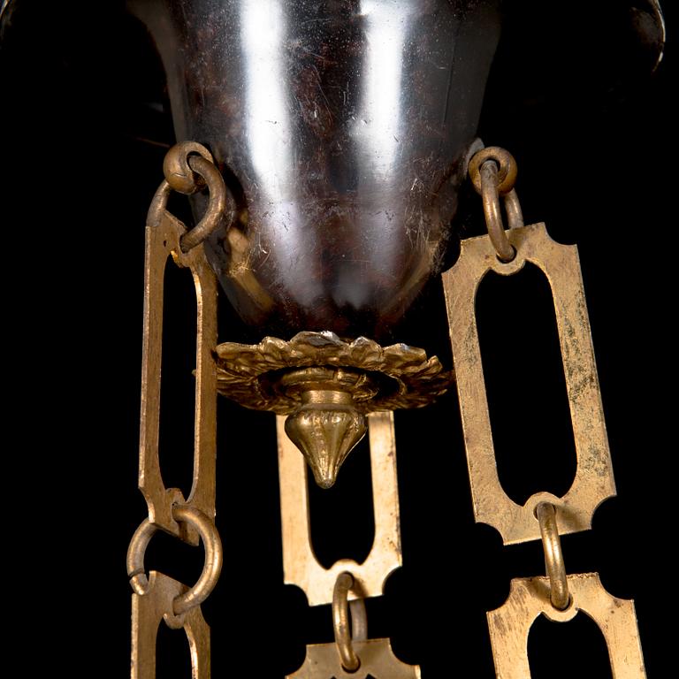Kattoamppeli, empire-tyyli, 1920-luku.
