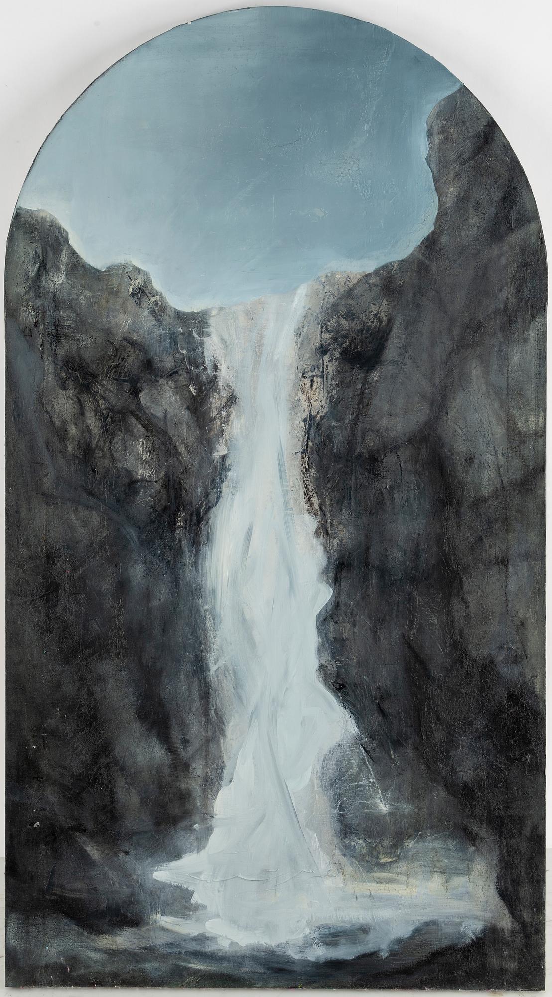 LOUISE FENGER-KROG, oil on canvas, signed and dated 1996 a tergo.