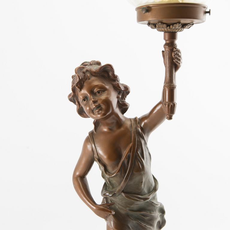 Bordslampa tidigt 1900-tal.