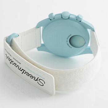 Omega/Swatch, MoonSwatch, "No Reserve", collection of 14 pcs, chronograph, wristwatches, 42 mm.