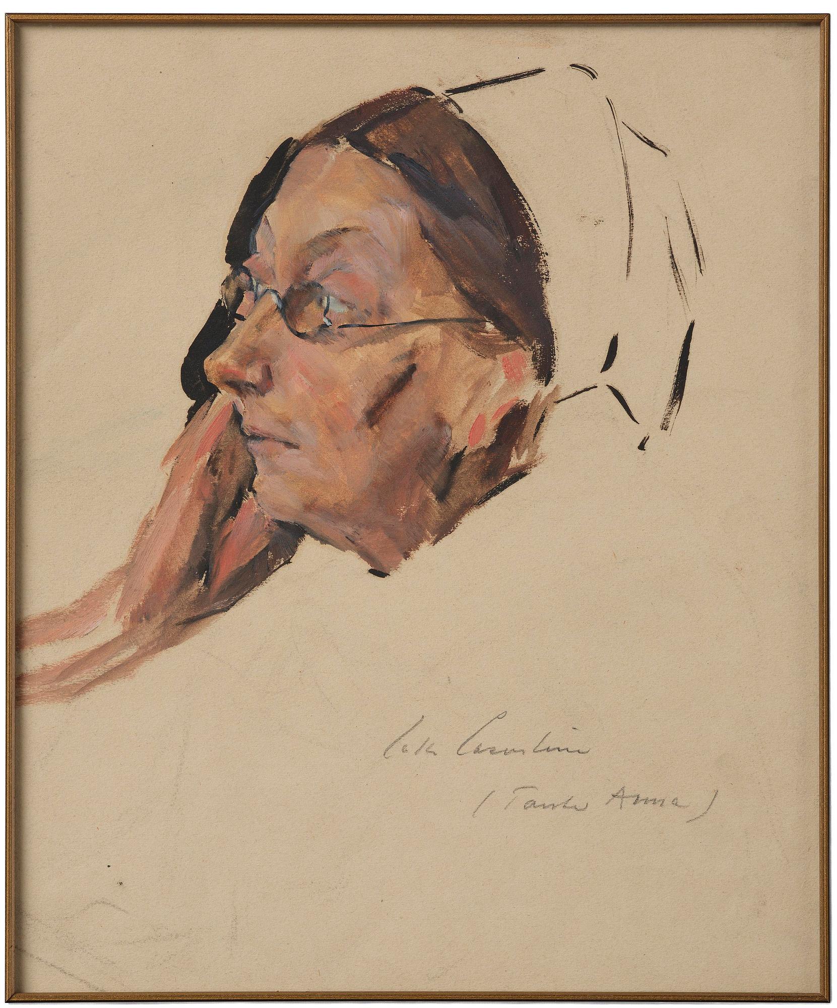 Lotte Laserstein, "Tante Anna".