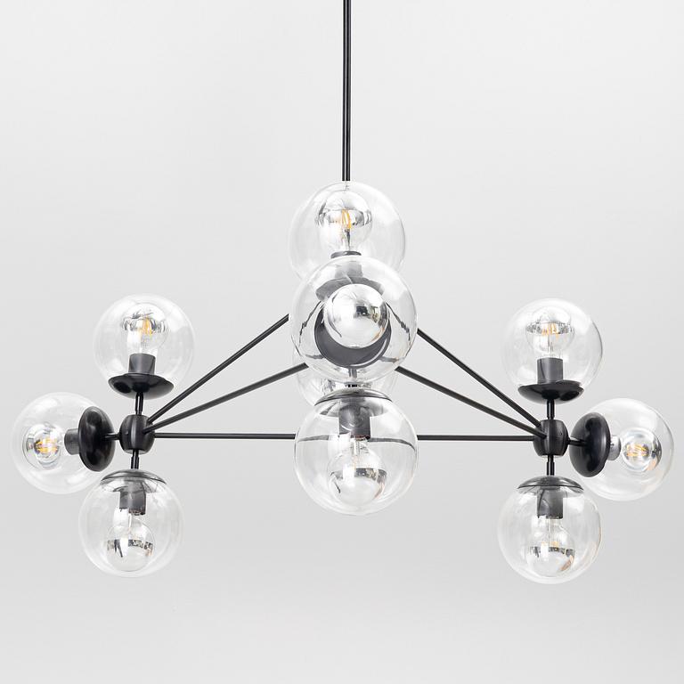 Jason Miller, taklampa, "Modo Chandelier", Roll & Hill.