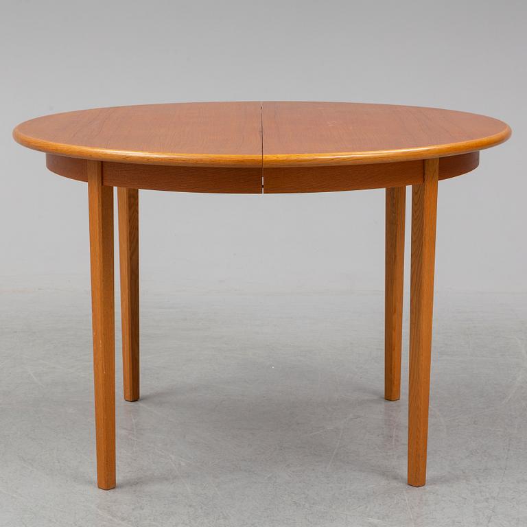 A dining table by Bertil Fridhagen, Bodafors, 1960.