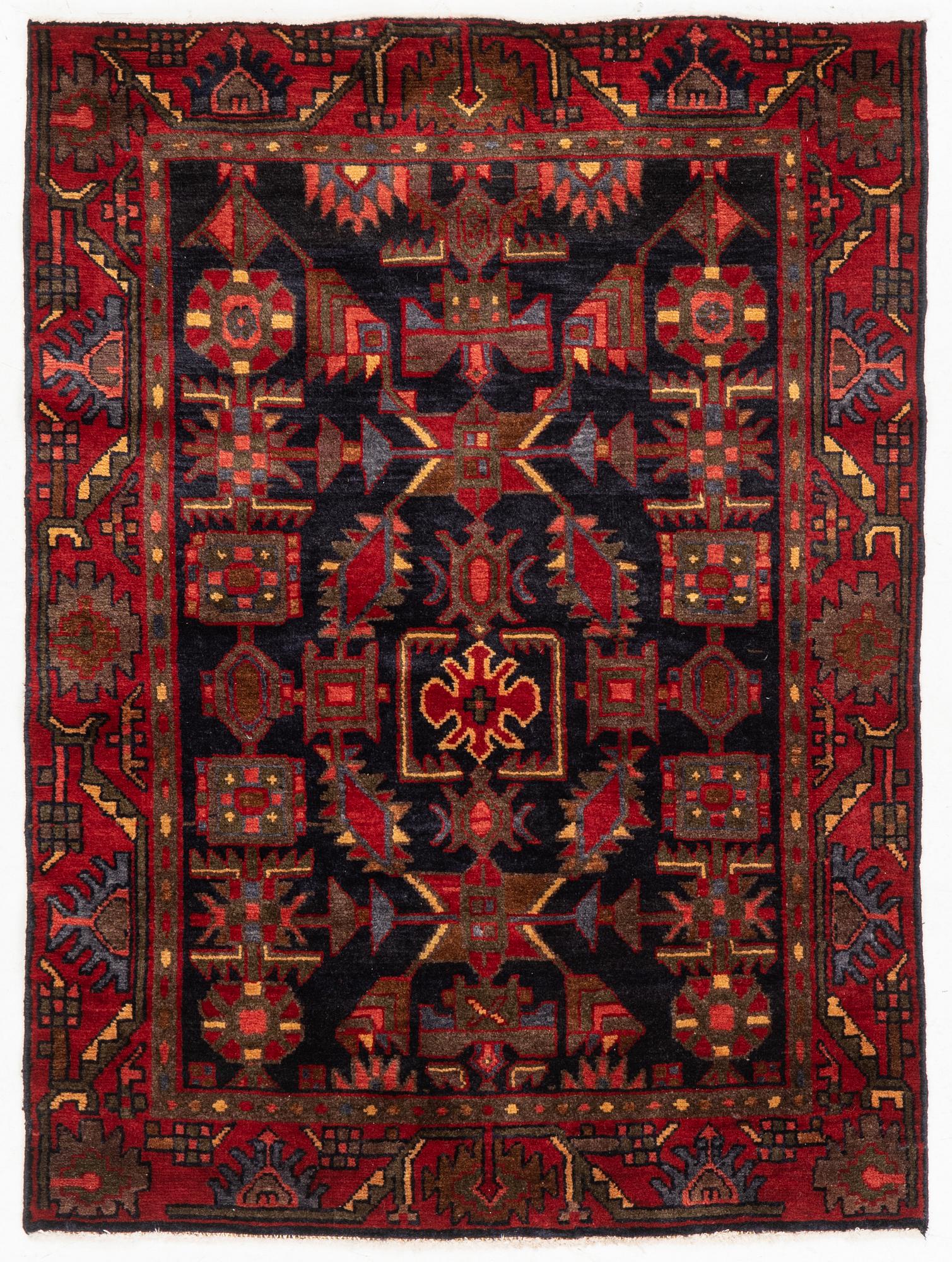 Matta, old Hamadan, ca 154 x 113 cm.