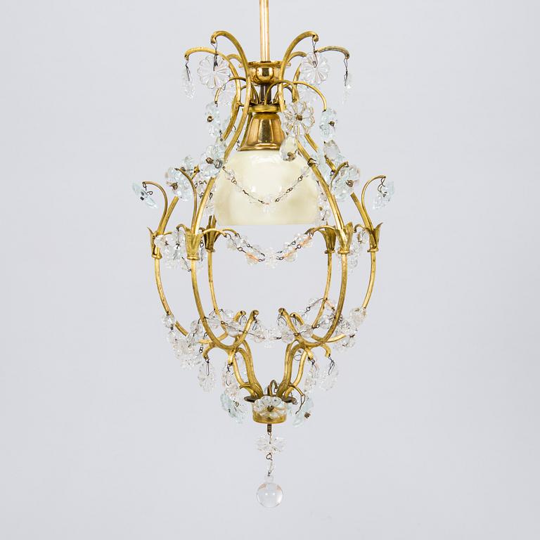 Lisa Johansson-Pape, a 1940s chandelier model 24 for Stockmann Orno.