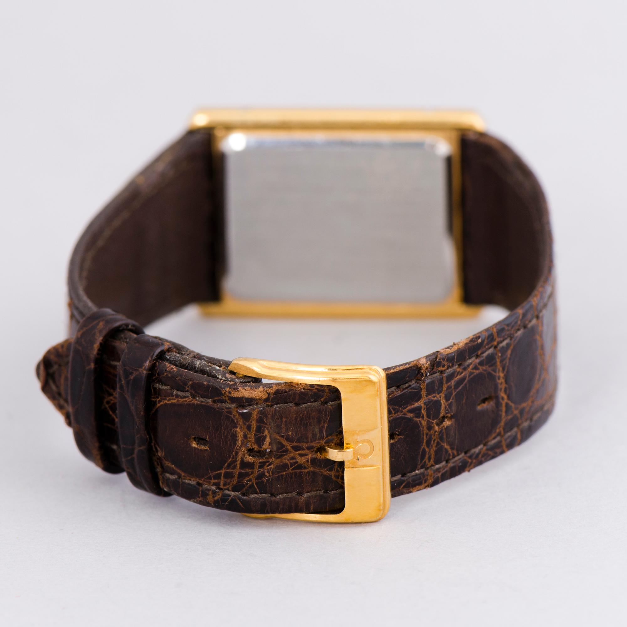 OMEGA, De Ville, armbandsur, 24 x 28.5 (32,5) mm.