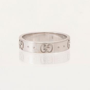 Gucci, ring "Gucci Icon" 18K white gold.