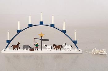 PER-OLOV WILHELMSSON, a Staffans båge electric candle stick.