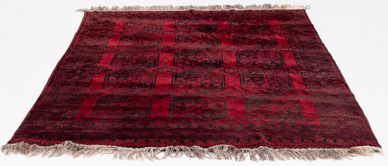 Matta, Afghan, old, ca 250 x 200 cm.