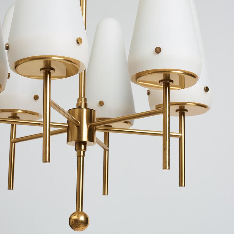 Hans-Agne Jakobsson, two ceiling lamps, model "T 82", Hans Agne Jakobsson AB, Markaryd, 1950-60s.