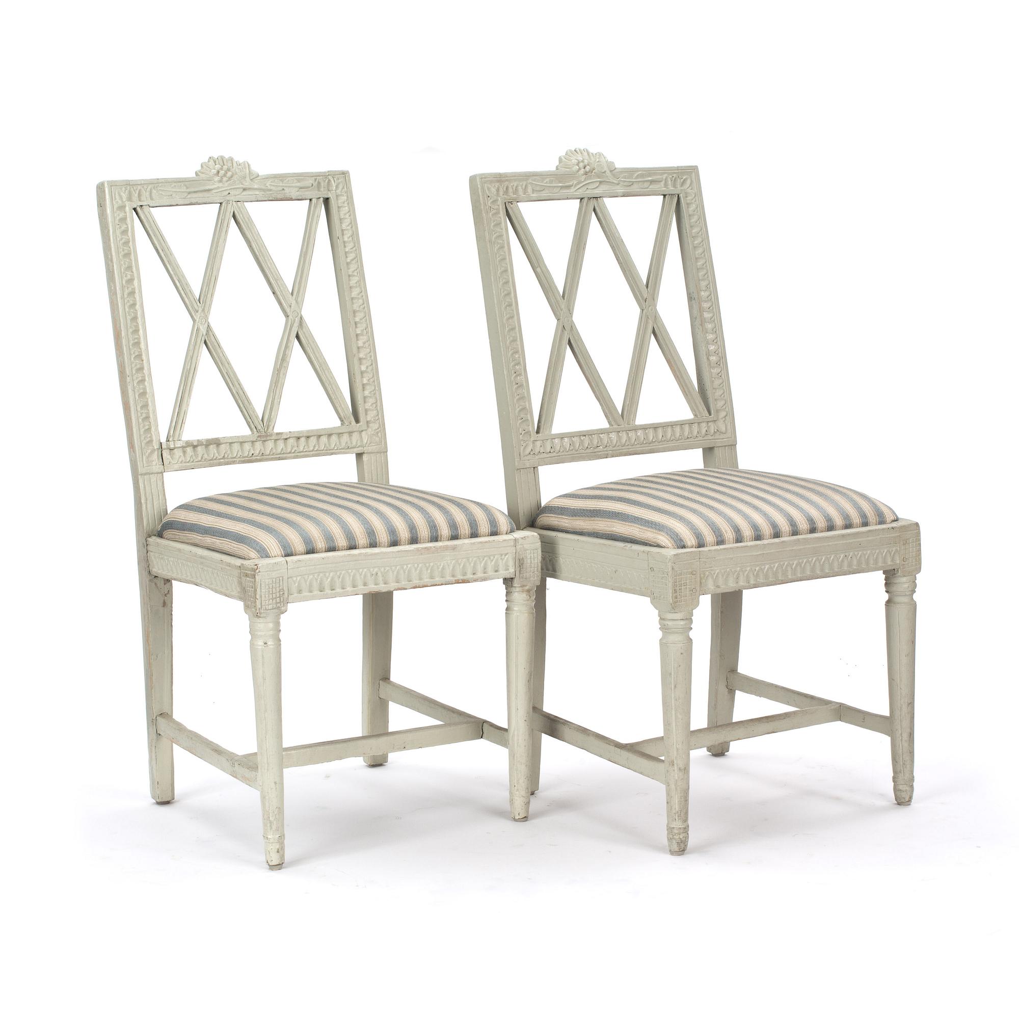 STOLAR, ett par. Sengustavianska, Lindome. 1800-talets början.