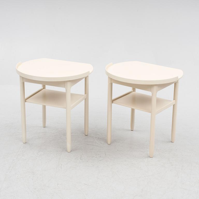 Sven Engström and Gunnar Myrstrand, a pair of bedside tables, Bodafors 1960s.