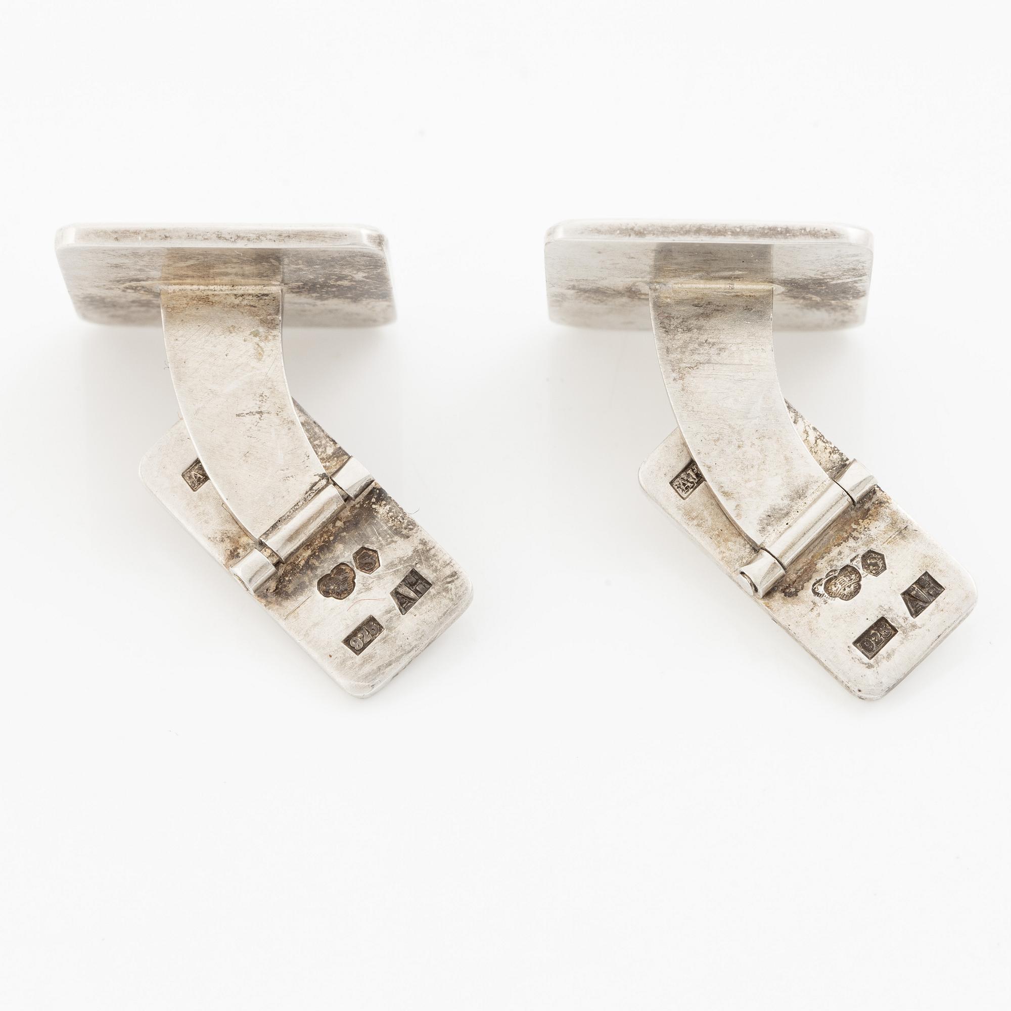 Anders Högberg, Cufflinks, silver.