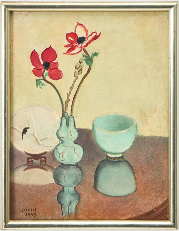 Einar Jolin, Still life with oriental objects.