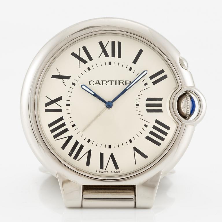 Cartier, Ballon Bleu de Cartier, travel clock, 59 mm.