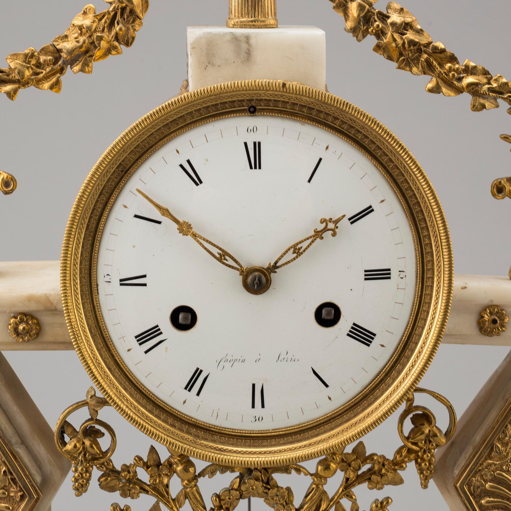 A PENDULUM CLOCK, Louis XVI-style, France, 19th century.