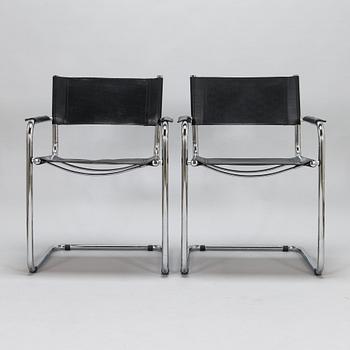 Four armchairs from 1980s.