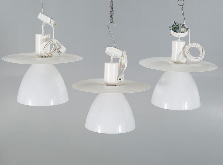 Three "Quickly 2292" ceiling lamps, designed by Peo Ström for Aspeqt.