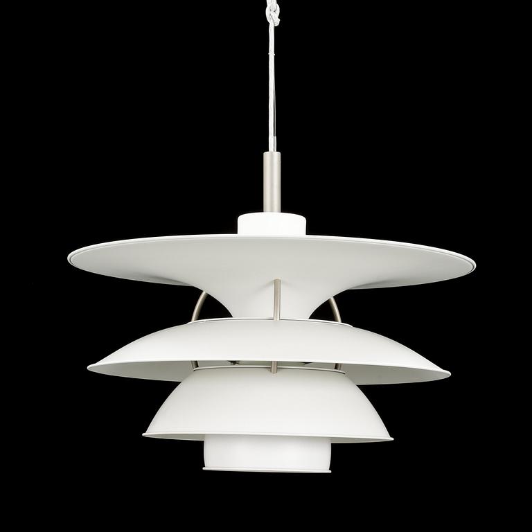 TAKLAMPA, "Charlottenburg", Ebbe Christensen, Sophus Frandsen och Poul Henningsen för Louis Poulsen, Höjd 50 cm.