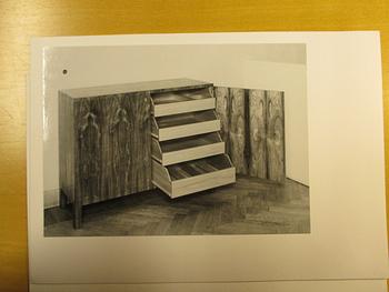 Robert Berghagen, a cabinet, cabinetmaker Carl Bergsten, for the Stockholms Craft association 1937.