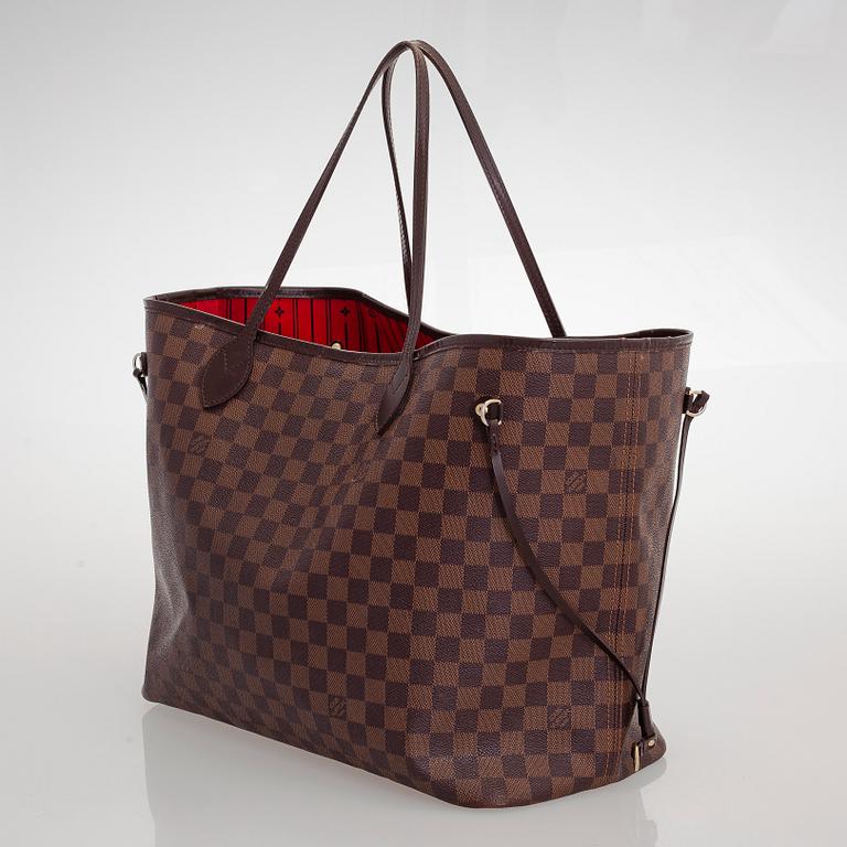 Louis Vuitton, a Damier Ebene 'Neverfull GM' Bag.