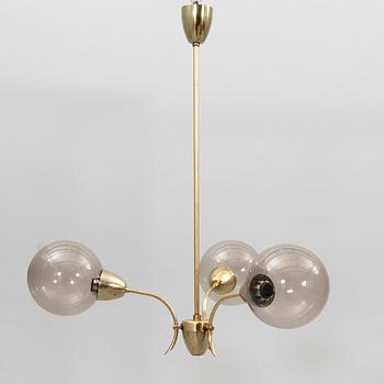 Kamenicky Senov Chandelier, ceiling lamp, Czech Republic, second half of the 20th century.