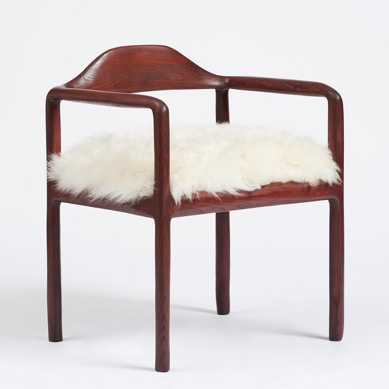 Niklas Runesson, a unique chair, executed in his studio, Stockholm, 2025.