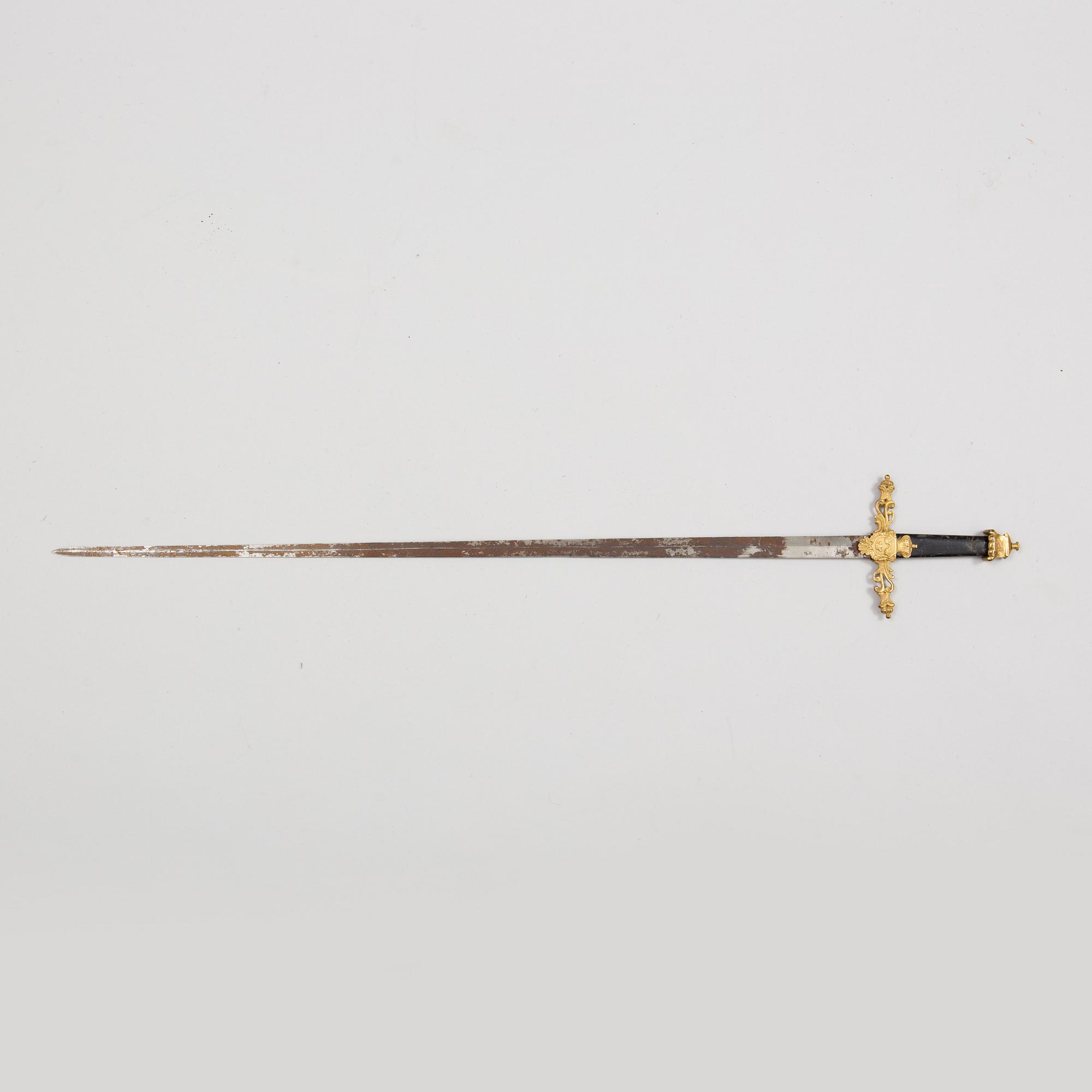 A Swedish small sword from around year 1900.