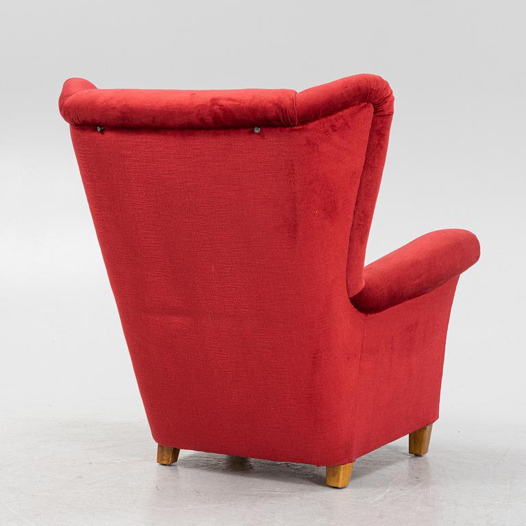 Fåtölj, Swedish Modern, Dux, 1940/50-tal.