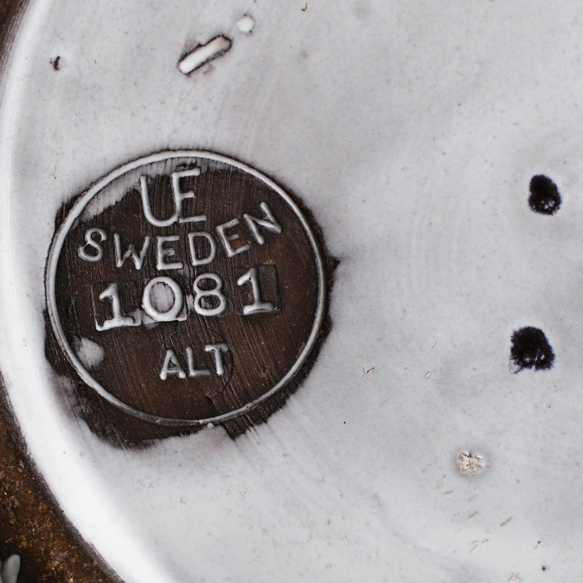 GOLVVAS, stengods, Anna-Lisa Thomson, Uppsala-Ekeby.