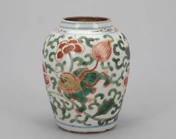 URNA, porslin, Kina, Kangxi, (1662-1722).