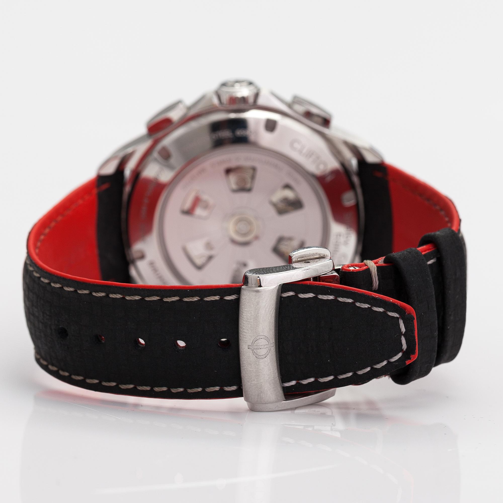 BAUME & MERCIER, Clifton club, Shelby Cobra, Limited edition, wristwatch, 44 mm.