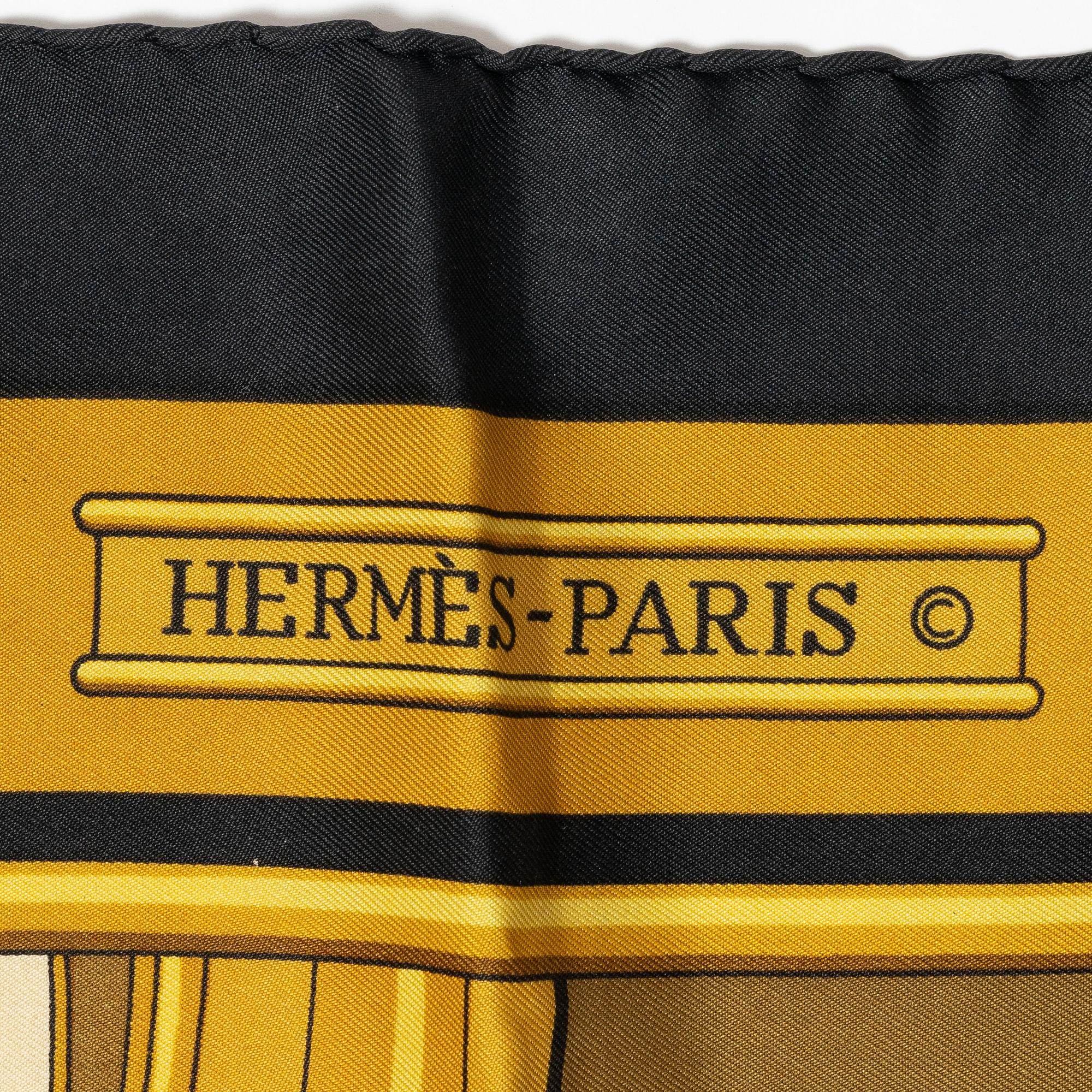 Hermès, scarf, "Rythmes".