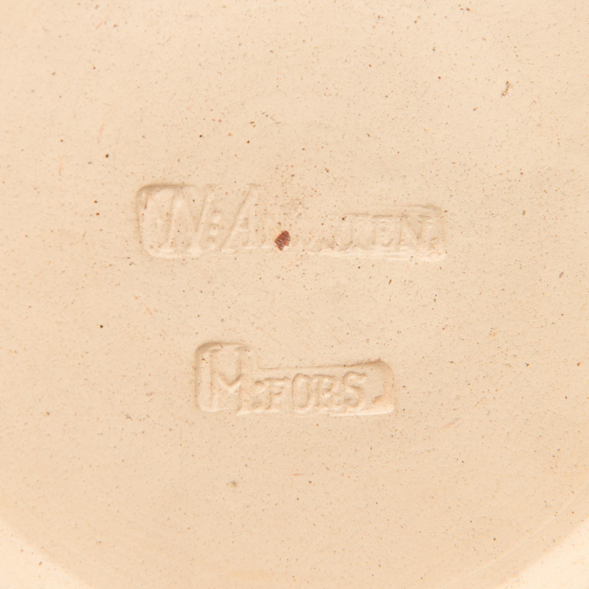 KANNU, terrakotta, Wilhelm Andsténin tehdas, Helsinki, 1800-luvun loppu.