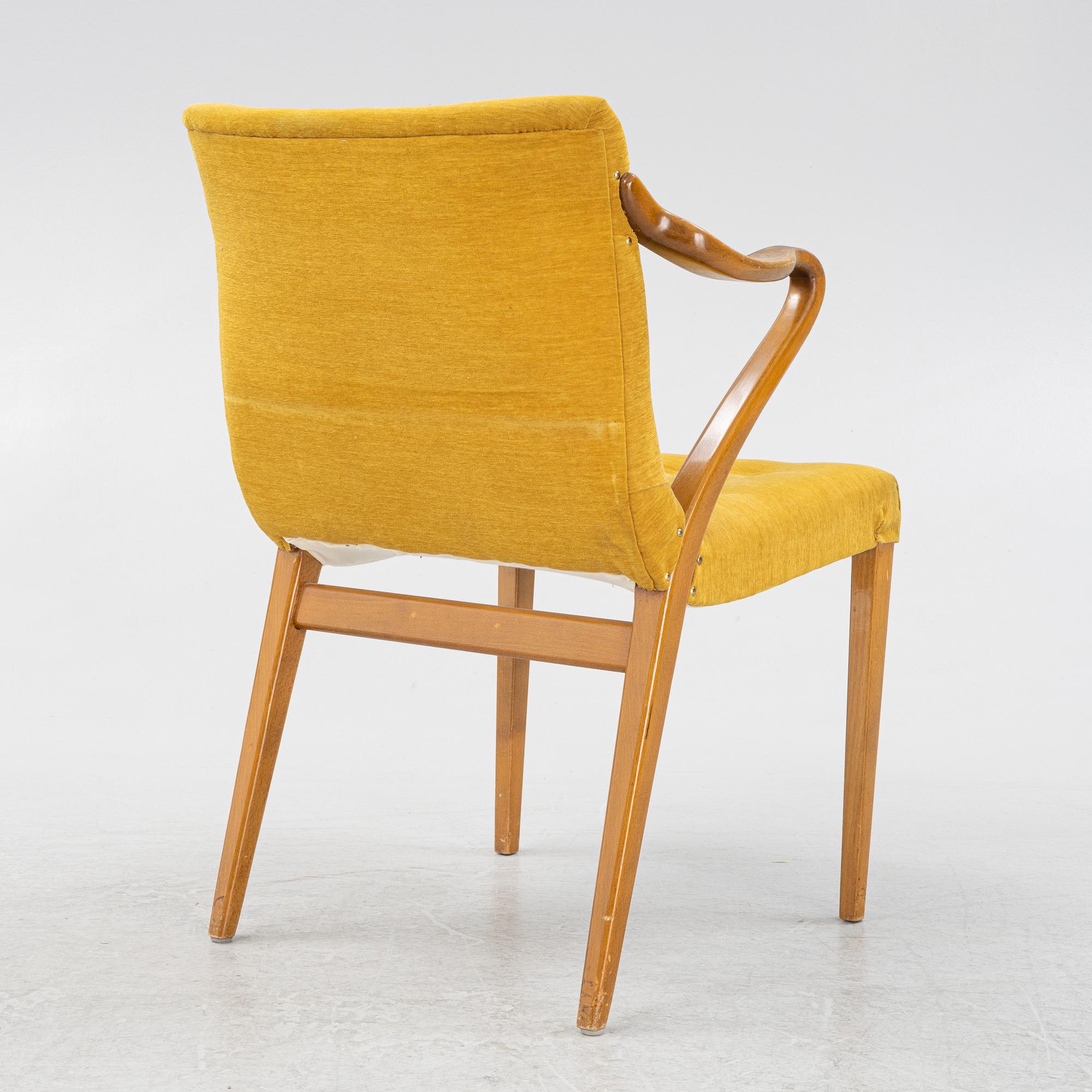 Axel Larsson, armchair, Svenska Möbelfabrikerna, Bodafors, 1940's.