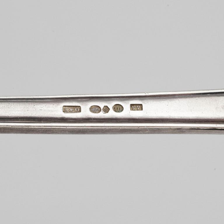 SOPPSLEV, silver, "Svensk spets", Axel Ohlsson, Växjö 1921. Vikt ca 199 gram.