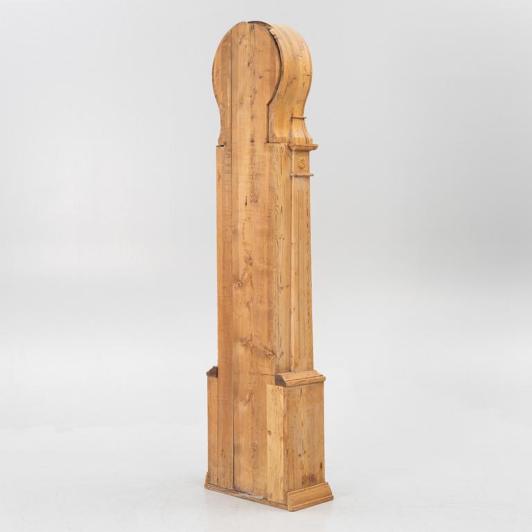 A Gustavian long case clock, 18th/19th Century.