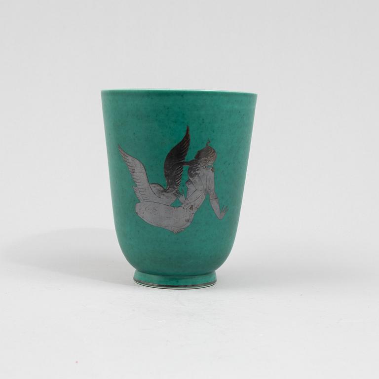 Wilhelm Kåge, an 'Argenta' vase, Gustavsberg.