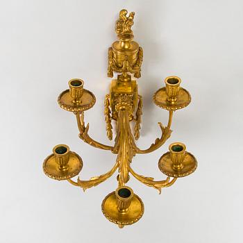 Applique, Louis XVI, kring 1780, sannolikt Paris.