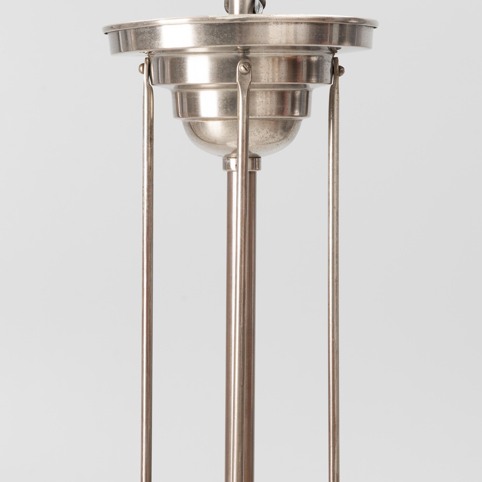 Ceiling lamp, Swedish Modern, circa the mid-20th century.