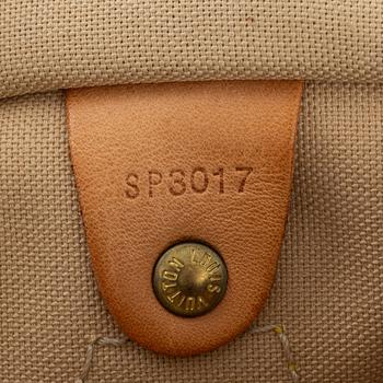 Louis Vuitton,  "Speedy 25" Damier Azur.