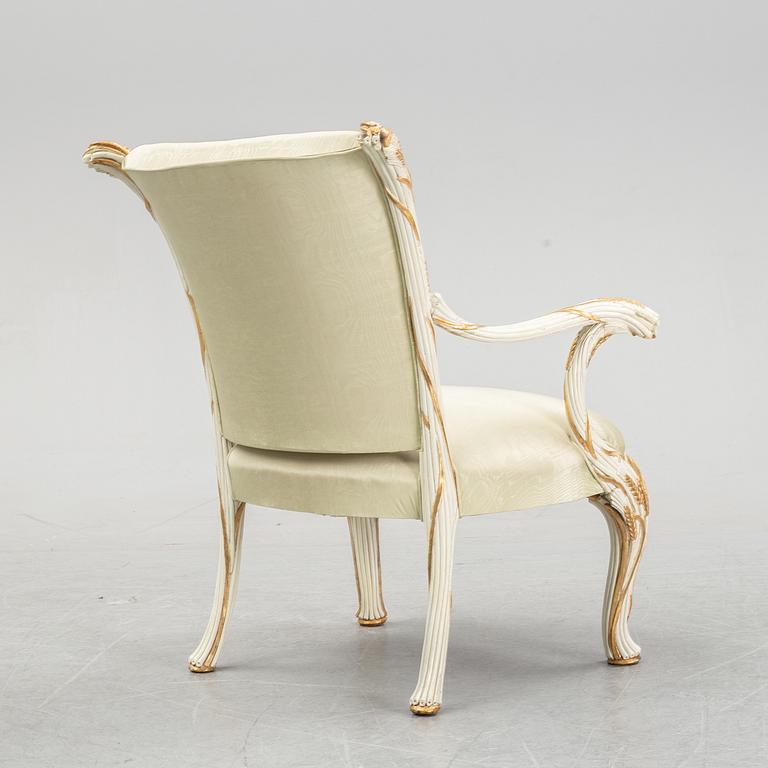 Salongsmöbel, 7 delar, Italien 1900-tal.