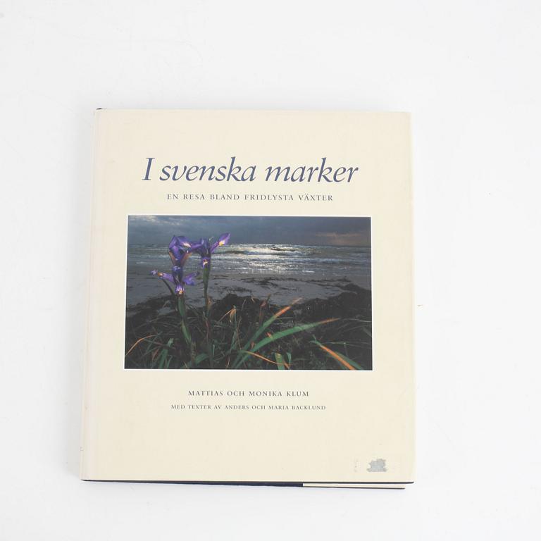 Mattias Klum and others, Collection och photo books, Swedish photographers, 16 parts.