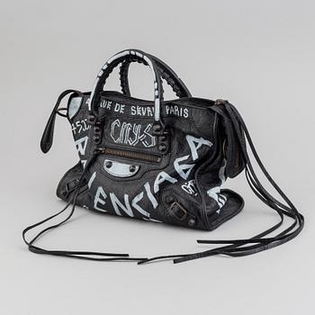 BALENCIAGA, "Grafitti City Bag",