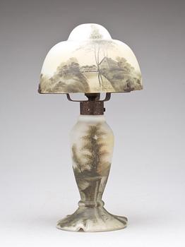 BORDSLAMPA, glas. Jugend, 1910-20-tal.