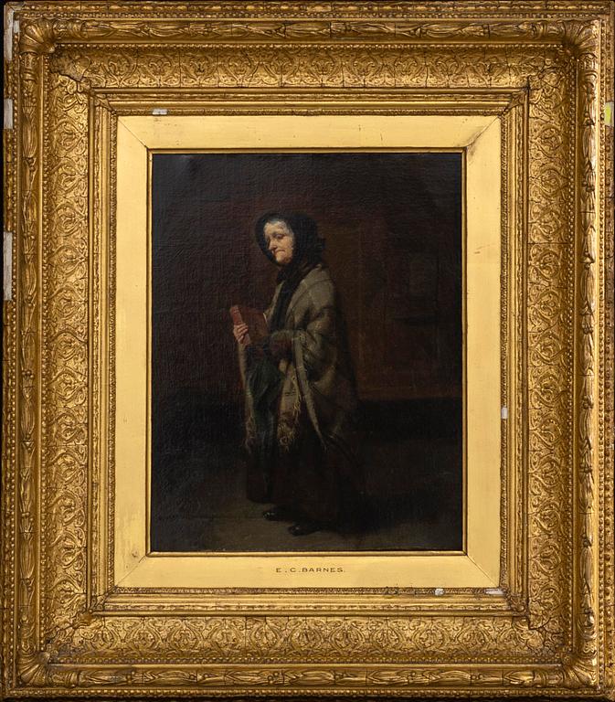 EDWARD CHARLES BARNES, oil on canvas, signed E Barnes.