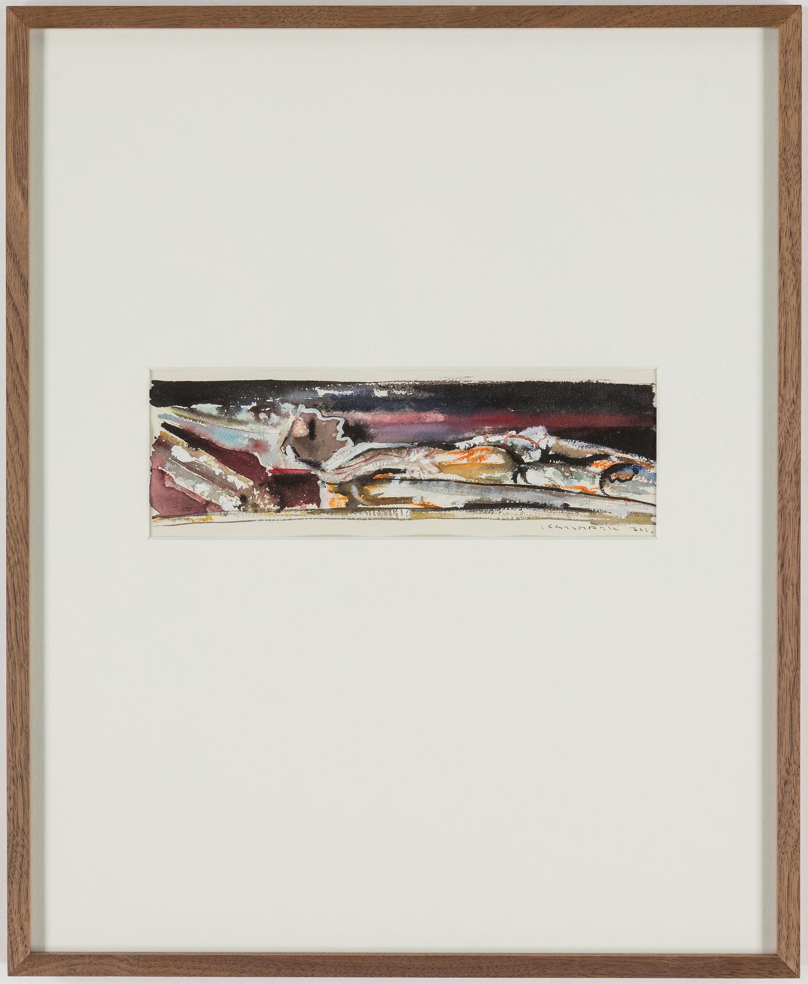 LARS KARLMARK, Gouache och akvarell, signerad och daterad -74.