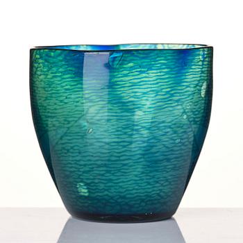 Edward Hald, a graal glass vase, Orrefors, no. 699, Sweden, 1918.